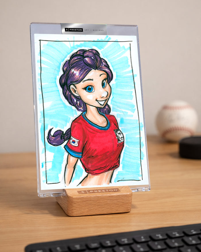Soccer Demon Hunter Original Art - South Korea