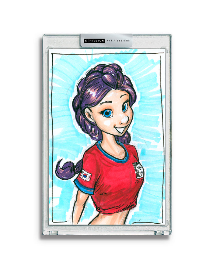 Soccer Demon Hunter Original Art - South Korea