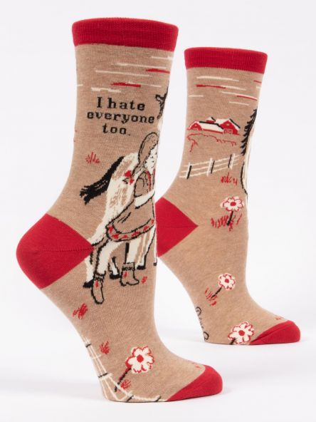 SOCKS HATE EVERYONE TOO