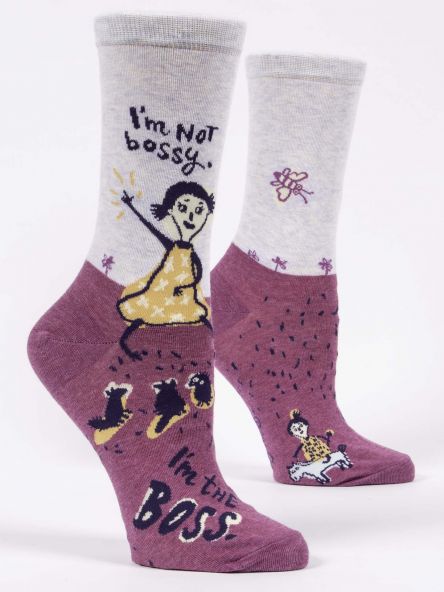 SOCKS I'M NOT BOSSY