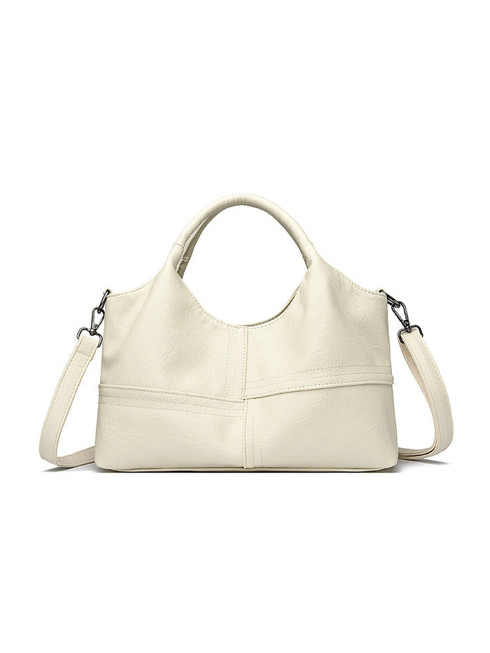 Soft Leather Handbag Women's Lightweight And Large Capacity Crossbody Bag 🇨🇳
