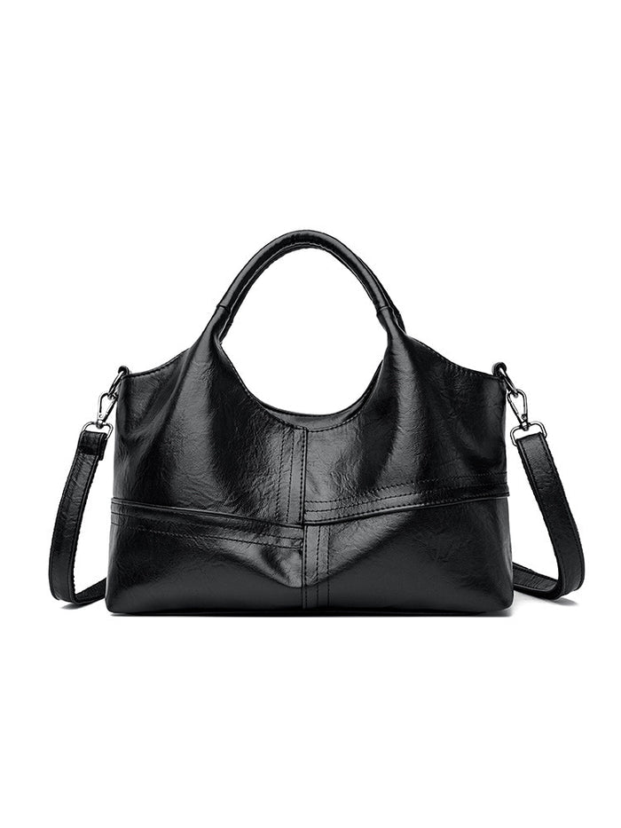 Soft Leather Handbag Women's Lightweight And Large Capacity Crossbody Bag 🇨🇳