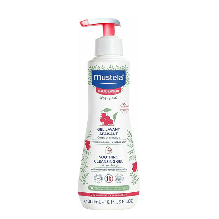 MUSTELA Soothing Cleansing Gel With Organically Farmed Schisandra 300ml | Isetan KL Online Store