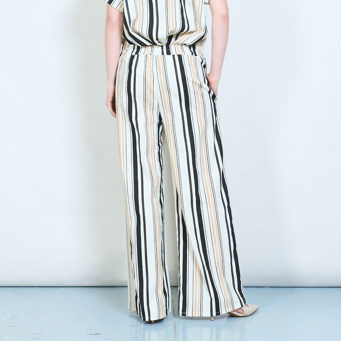Sorbet stripe relaxed fit trousers wholesale