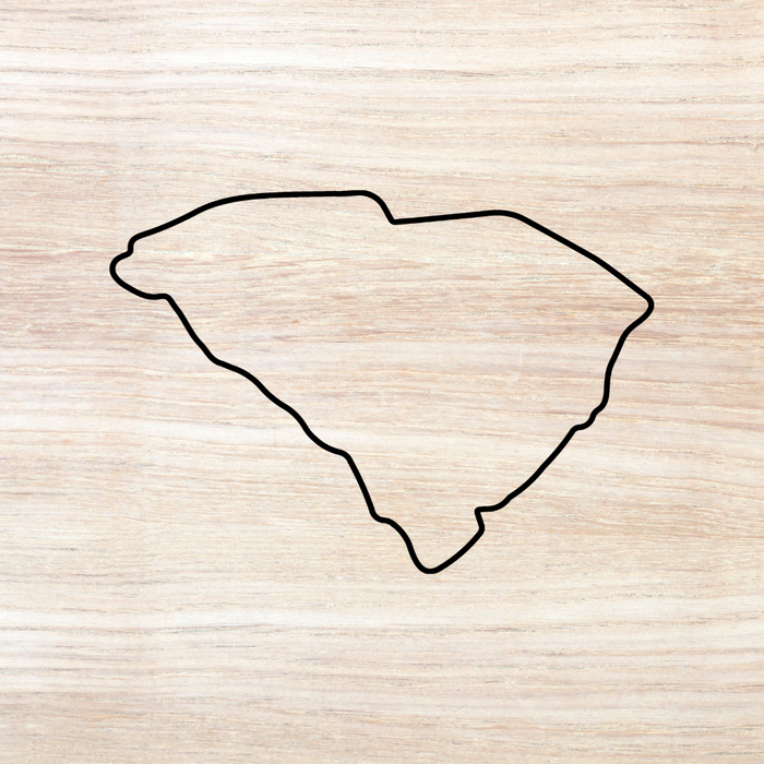 South Carolina Large Acrylic Router Template