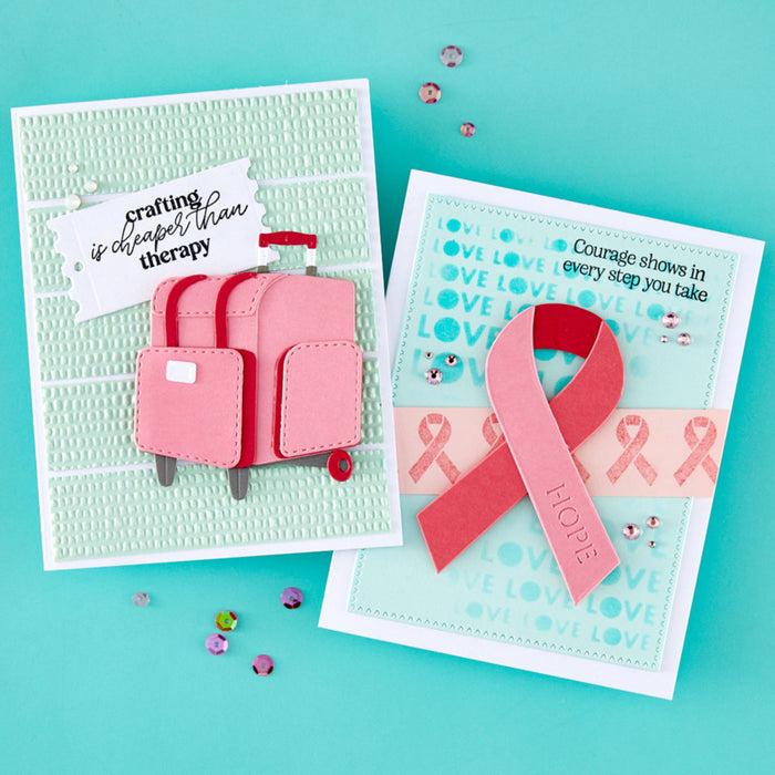 Spellbinders - Die - Rolling Craft Tote. Available at Embellish Away in Bowmanville Ontario Canada. Example by brand ambassador.