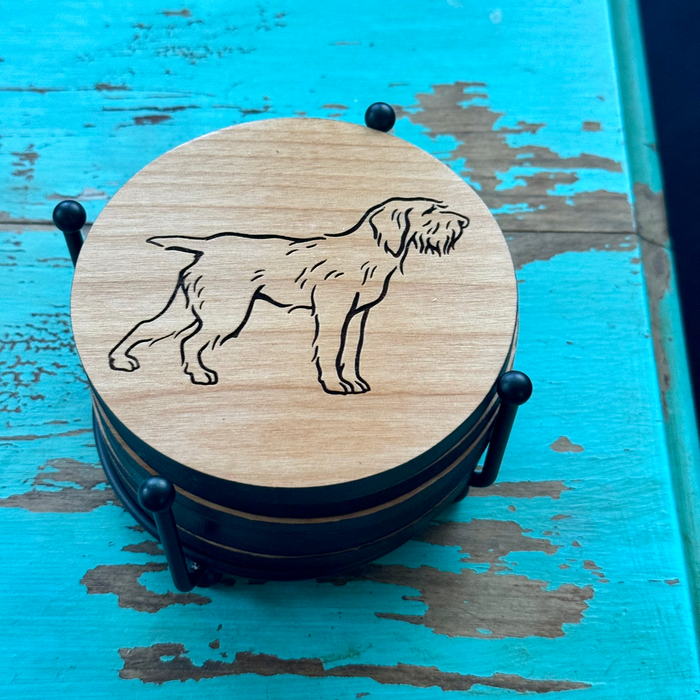 Spinone Italiano Coaster Set
