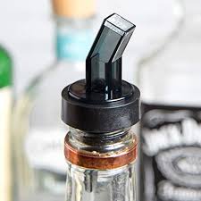 SQUARE TIP SCREENED POURER / SMOKE / PACK OF 12