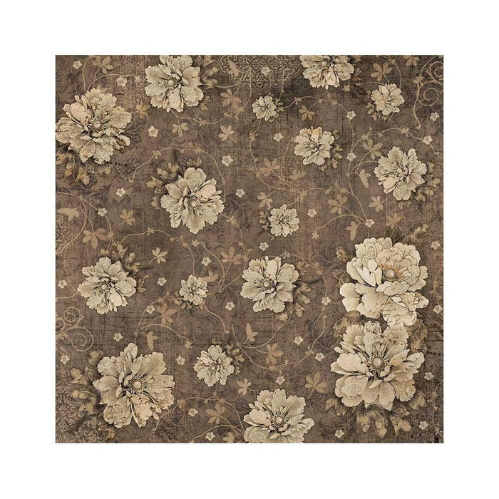 Stamperia - Polyester Fabric 12"X12" - 4/Pkg - Old Lace. Available at Embellish Away located in Bowmanville Ontario Canada.