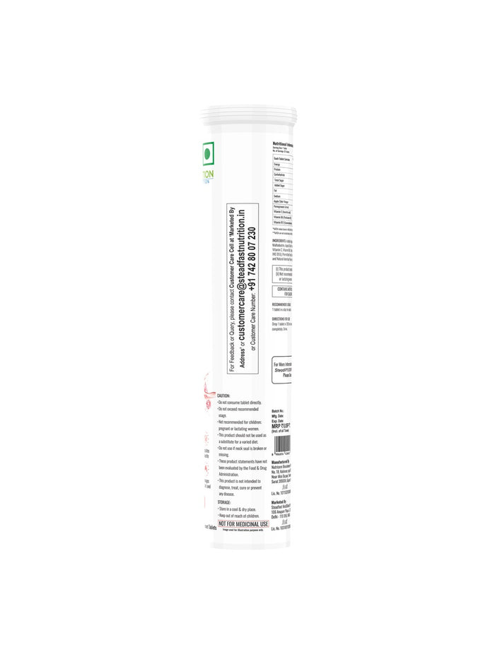 Steadfast Nutrition Apple Cider Vinegar Tablets - Apple (20 Tablets)