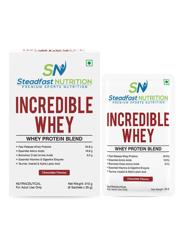 Steadfast Nutrition Incredible Whey Protein - Chocolate