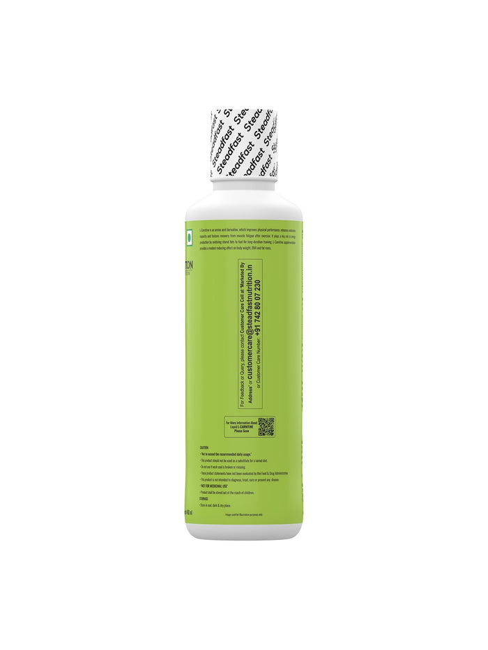 Steadfast Nutrition L-Carnitine 3000 mg Liquid Supplement