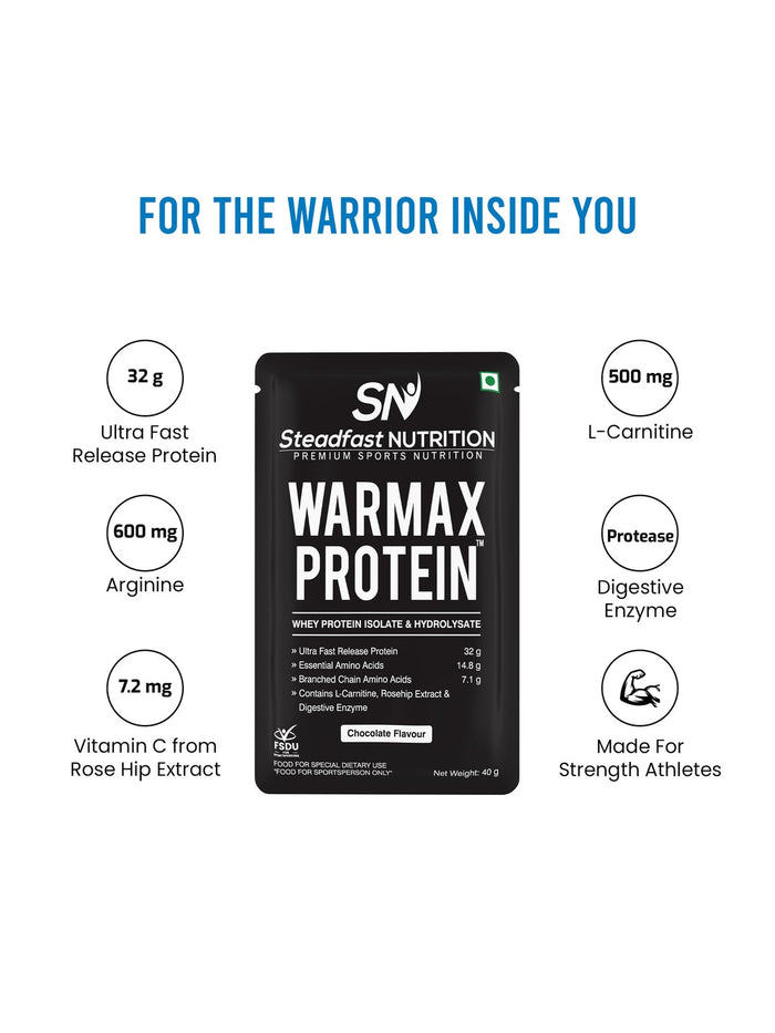 Steadfast Nutrition Warmax Whey Protein - Chocolate