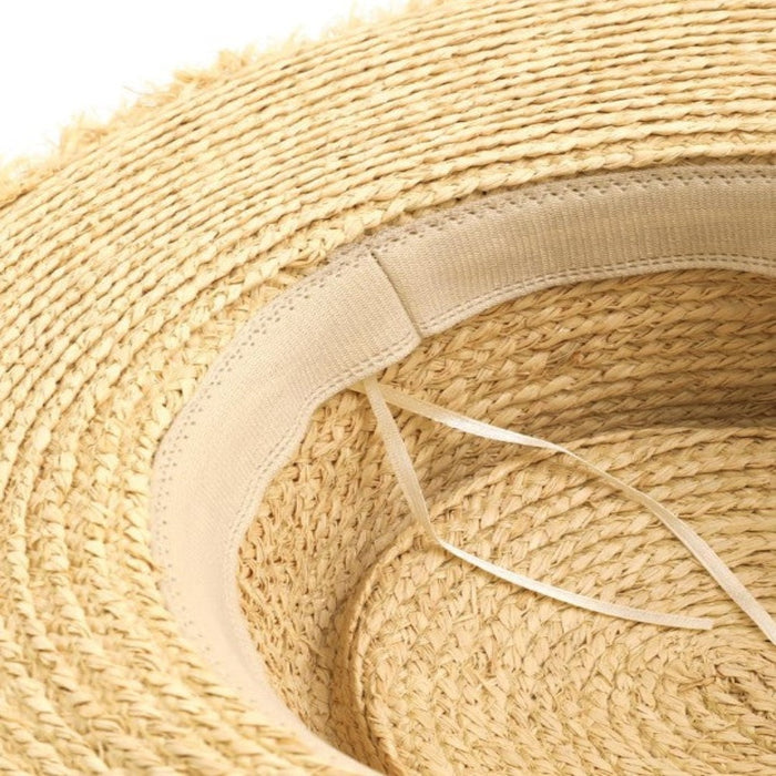 Straw Braided Cowboy Hat