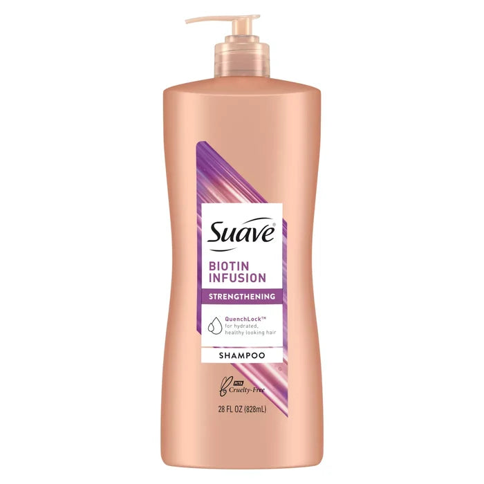 SUAVE Biotin Infusion Strengthening Shampoo شامبو سوف بايوتين انفيوجن لتقوية الشعر