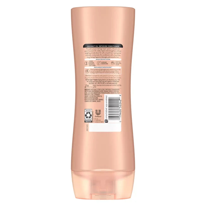 SUAVE Coconut Oil Infusion Damage Repair Conditioner بلسم سواف بزيت جوز الهند لإصلاح التلف