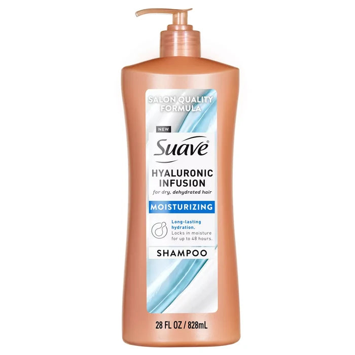 SUAVE Hyaluronic Infusion Moisturizing Shampoo شامبو مرطب غني بحمض الهيالورونيك