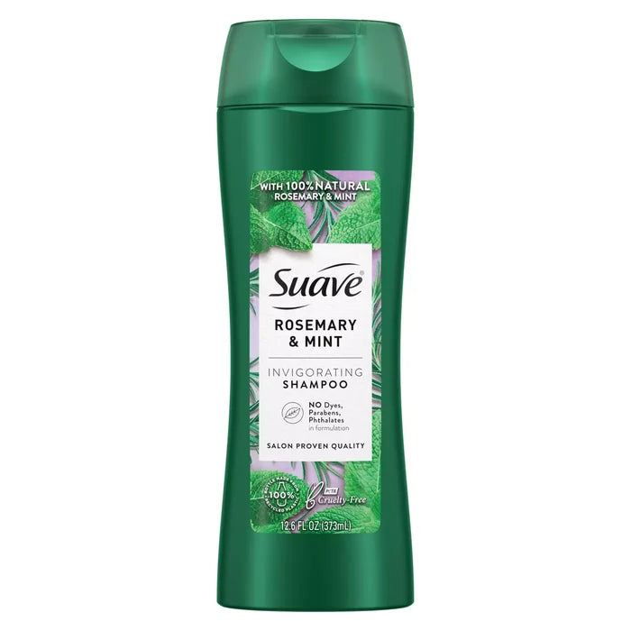 SUAVE Invigorating Shampoo - Rosemary and Mint شامبو منعش بالروزمارى والنعناع من سواف