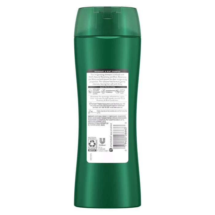 SUAVE Invigorating Shampoo - Rosemary and Mint شامبو منعش بالروزمارى والنعناع من سواف