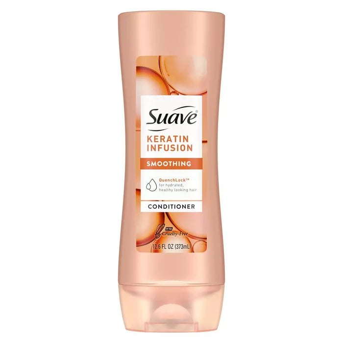 SUAVE Keratin Infusion Smoothing Conditioner بلسم سواف كيراتين انفيوجن لتنعيم الشعر