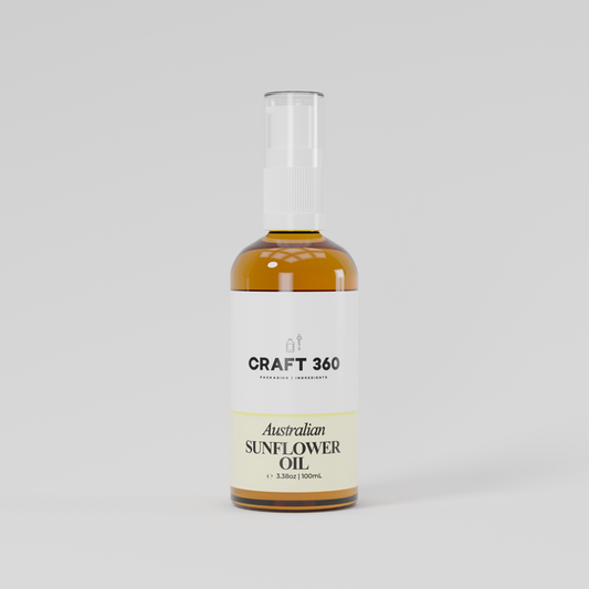 Sunflower Oil - Australian - Cold Pressed (Glass Bottles)