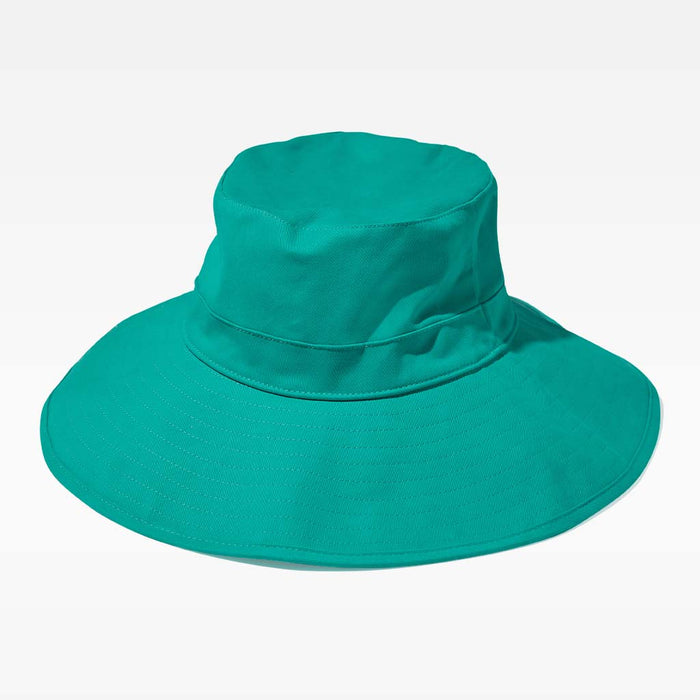 Sun Protective UPF 50+ Turquoise Wide-Brimmed Sun Hat