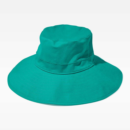 Sun Protective UPF 50+ Turquoise Wide-Brimmed Sun Hat
