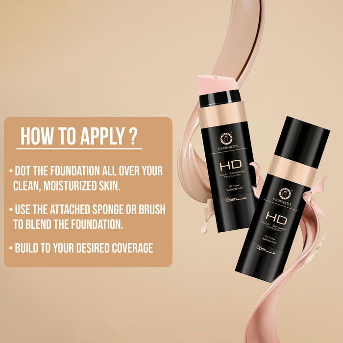 Colors Queen Super Blend-able HD Foundation