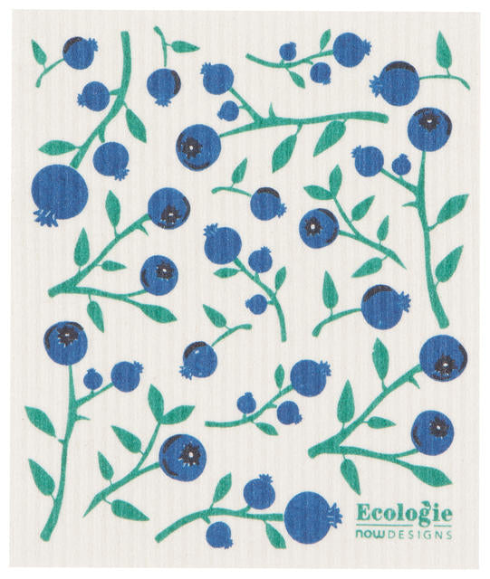 SWEDISH DISHCLOTH BLUEBERRIES