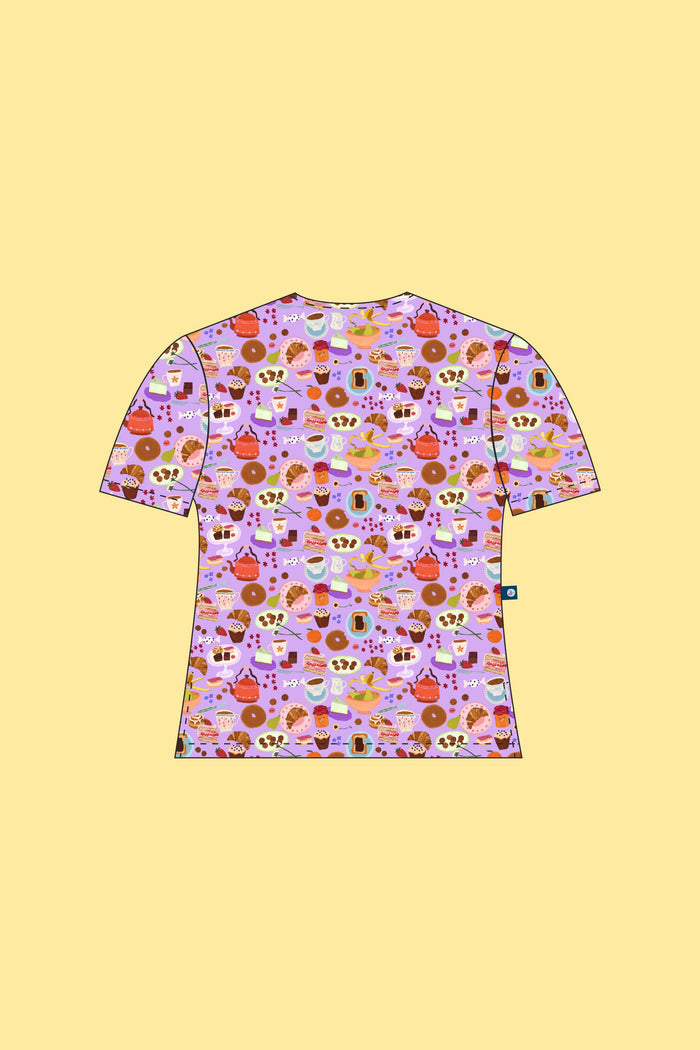Sweet Treats - Women's Premium Printed Scrub Top