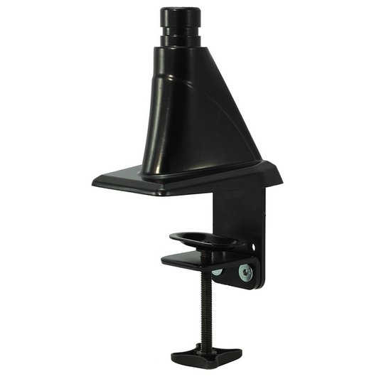 Table Clamp for Microscope Pneumatic Articulated Arm, Diameter 32mm, Clamp Opening 0-62mm, SKU SA02111404, three quarter front view