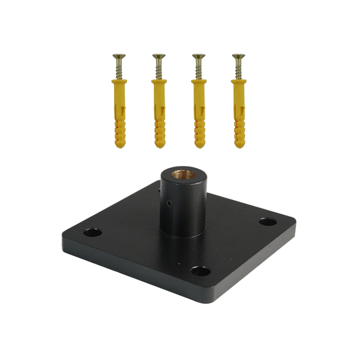 Table Mount for Microscope Flexible Arm, Diameter 22.2mm, SKU SA02101301, three quarter front view