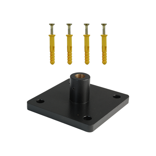 Table Mount for Microscope Flexible Arm, Diameter 22.2mm, SKU SA02101301, three quarter front view