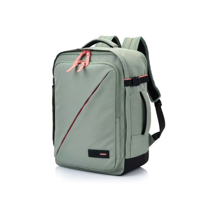 AMERICAN TOURISTER Take2Cabin Casual Backpack M V2 (Sage / Coral) | Isetan KL Online Store