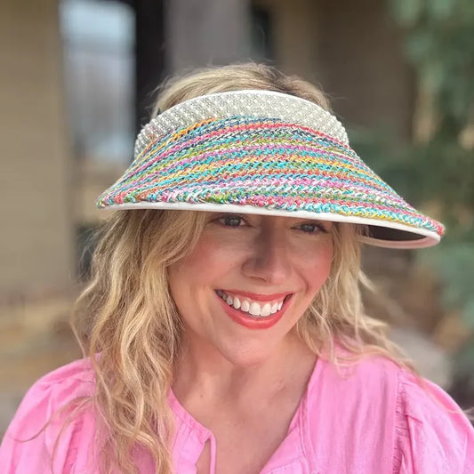 Taylor Elliott Wide-Brimmed Visor