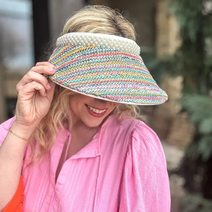 Taylor Elliott Wide-Brimmed Visor