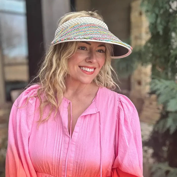 Taylor Elliott Wide-Brimmed Visor