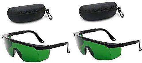 Durable LaserGlow Teeth Whitening Green Goggles for optimal eye protection.