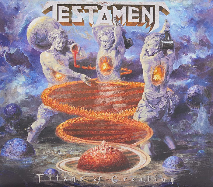 Testament "Titans of Creation" CD