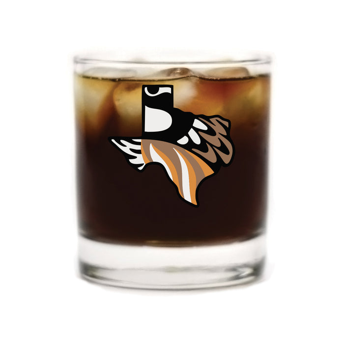 Texas Bobwhite Quail Whiskey Glass