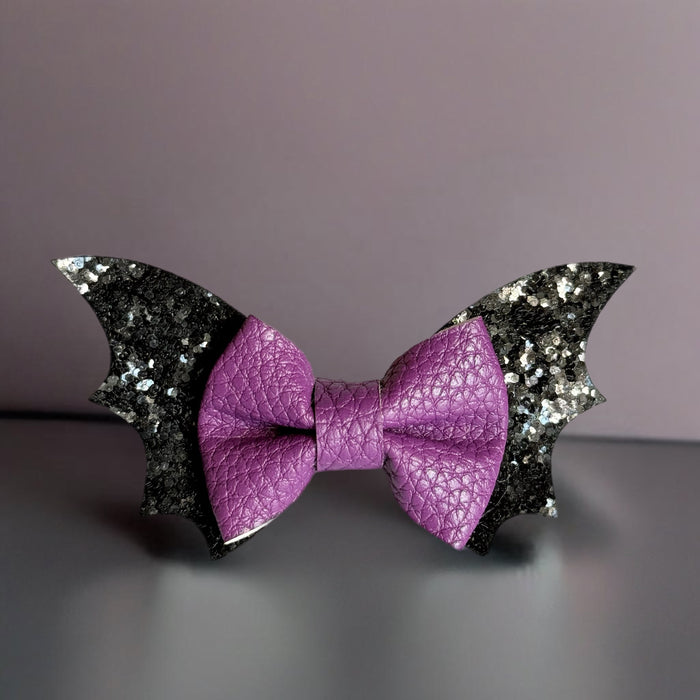 The Bat Tumbler Bow Purple