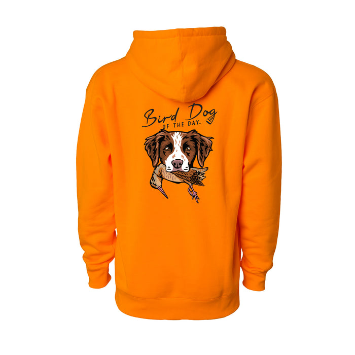 Brittany with a Woodcock / Blaze Orange / XS