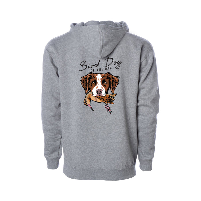 Brittany with a Woodcock / Heather Grey / XS
