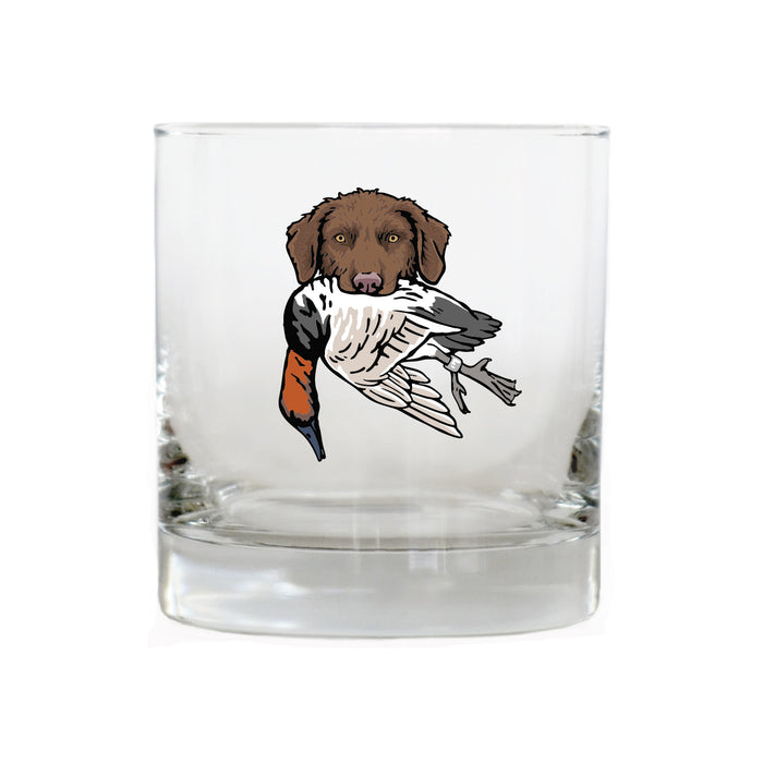 |Brown Chessie with a Canvasback