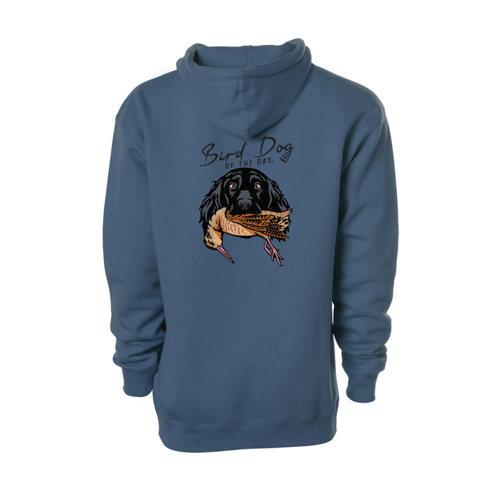Cocker Spaniel with a Woodcock / Storm Blue / XS