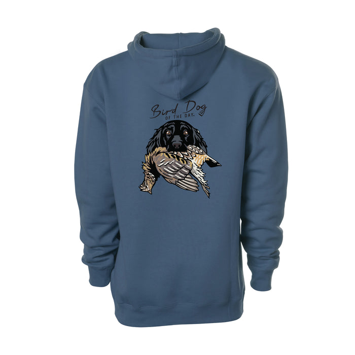Cocker Spaniel with a Ruffed Grouse / Storm Blue / XS
