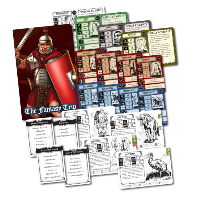 The Fantasy Trip Decks of Destiny