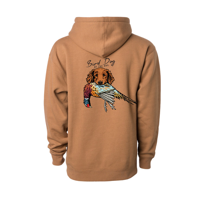 Golden Retriever with a Pheasant / Saddle / XS