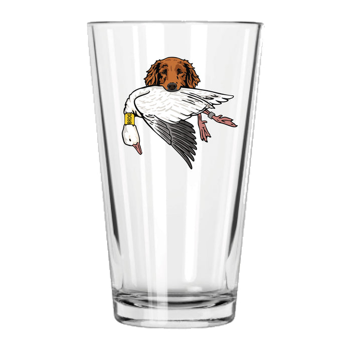 |Golden Retriever with a Snow Goose