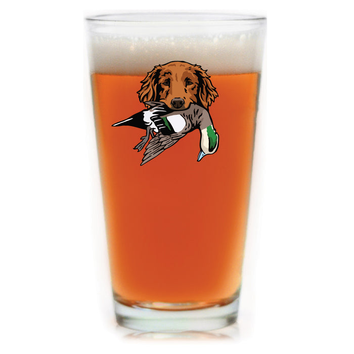 |Golden Retriever with a Wigeon